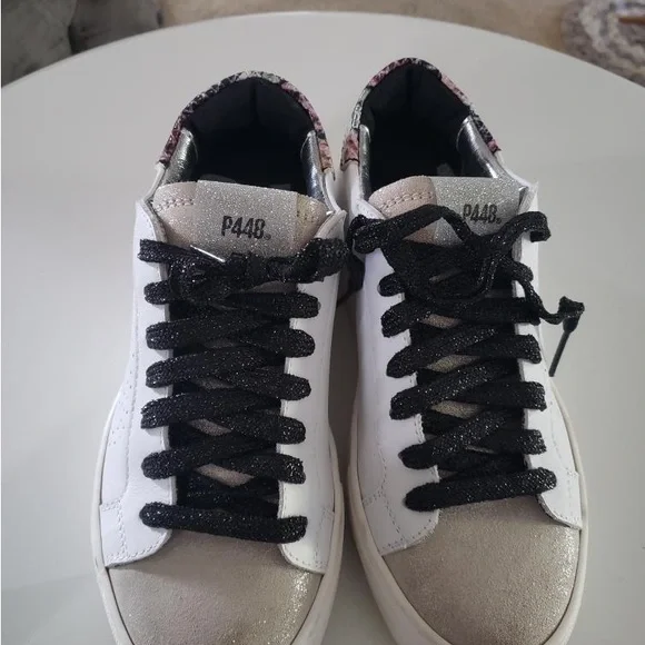 SUPER CUTE P448 FLORAL SNEAKERS size 37 - Picture 7 of 12